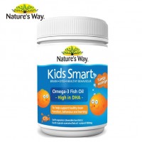 Nature's Way 佳思敏 儿童鱼油香橙味 125粒 Nature's Way 佳思敏 儿童鱼油香橙味 125粒